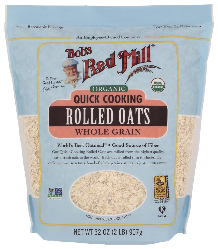 Bob's Red Mill Organic Quick Cooking Rolled Oats