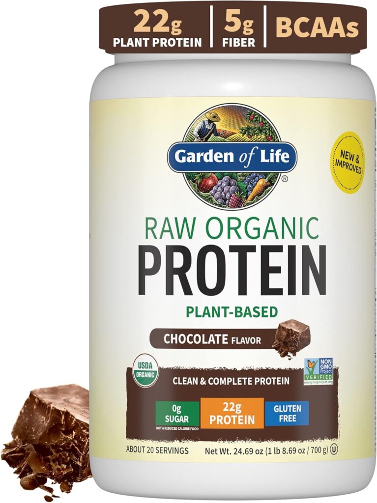 Garden of Life Organic Plant-Based Protein Powder