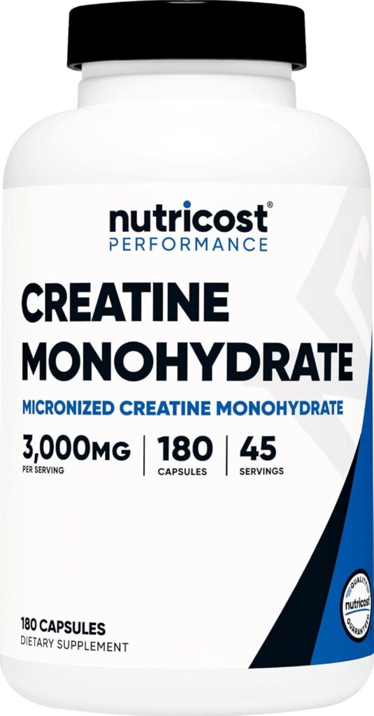 Nutricost Creatine Monohydrate Capsules